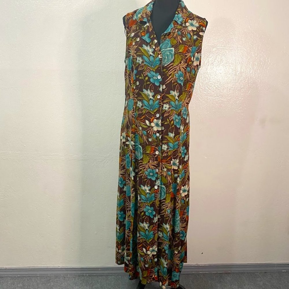 JBS Women's Floral Summer Maxi Dress